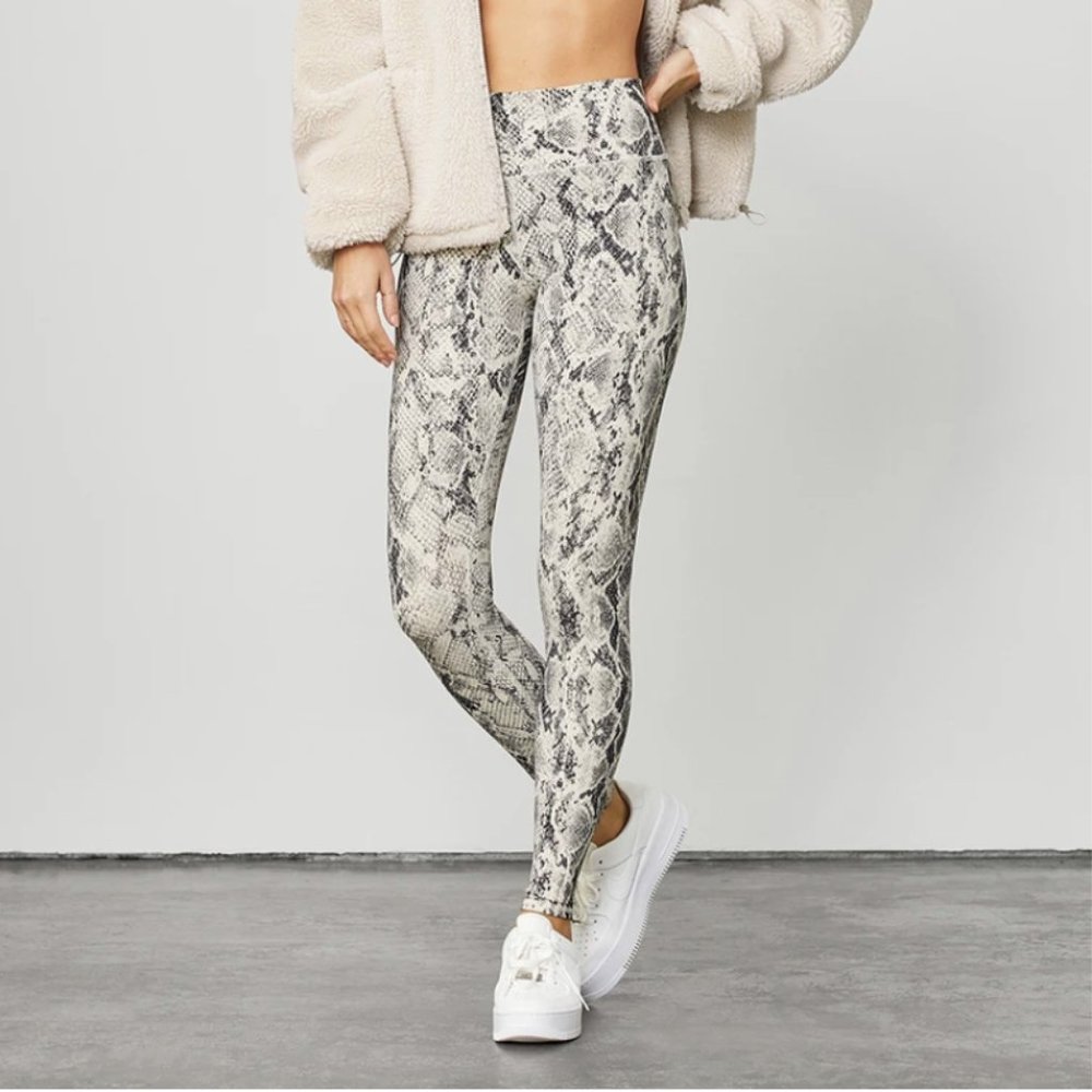 Alo High Waist Snake Print Leggings